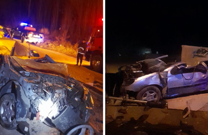 Trágico accidente en Rivadavia: joven de 21 años pierde la vida tras colisionar con pilastra