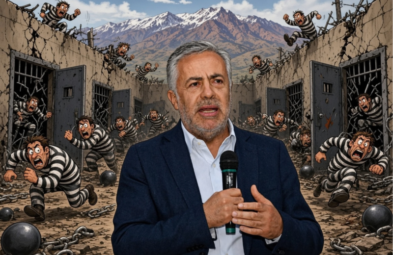A Cornejo se le escapan los presos: ¿cómplice o inoperancia?